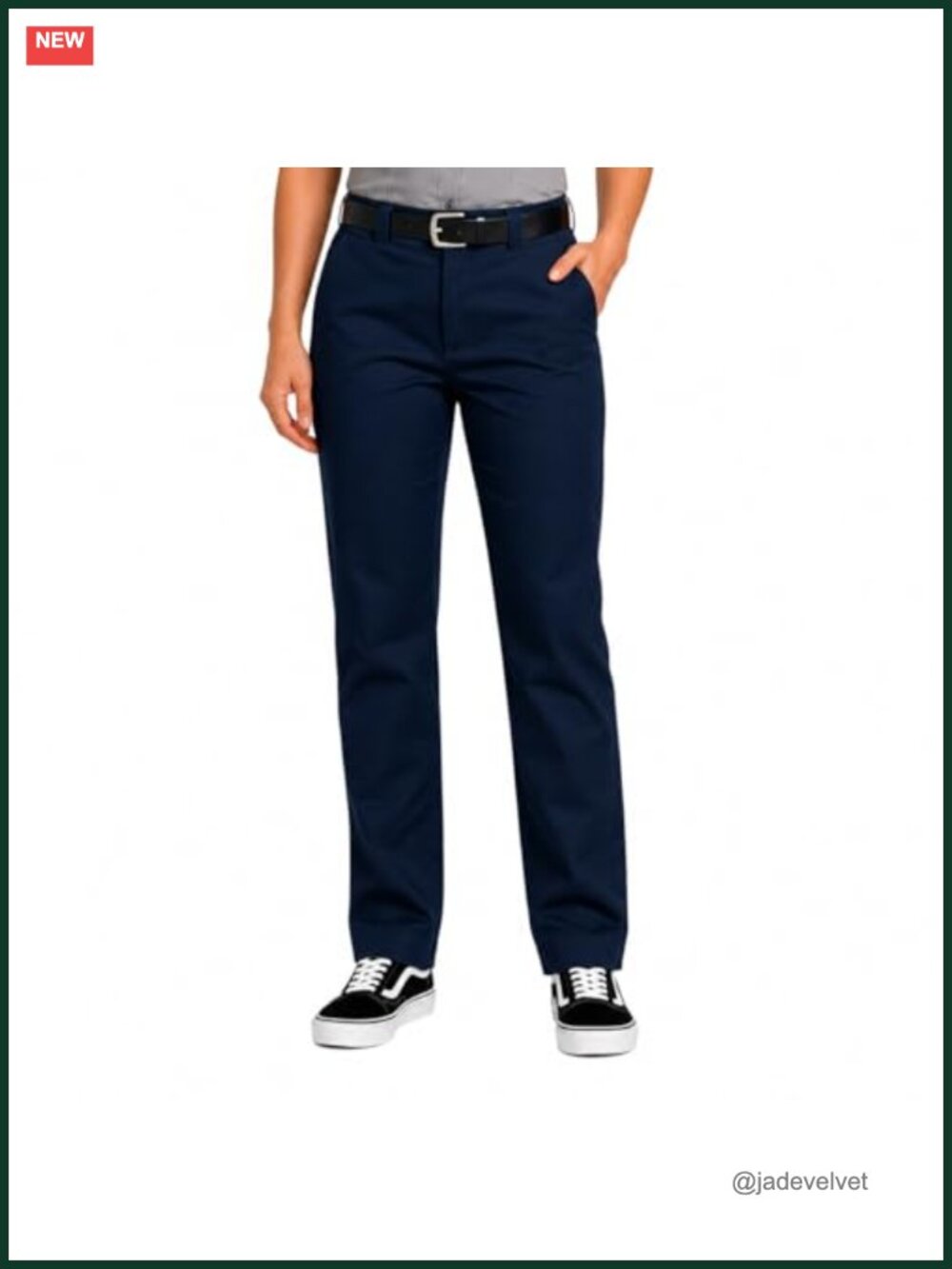 Dickies Women's Slim Fit Work Pants Flex Fabric
